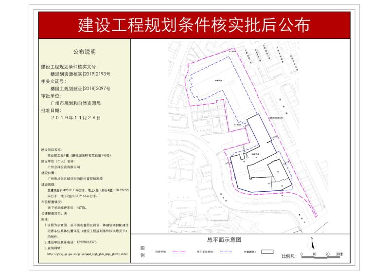 穗规划资源核实[2019]2193号 广州业祥投资有限公司商业楼工程项目规划条件核实批后公布_converted_to_尺寸_800xx.jpg