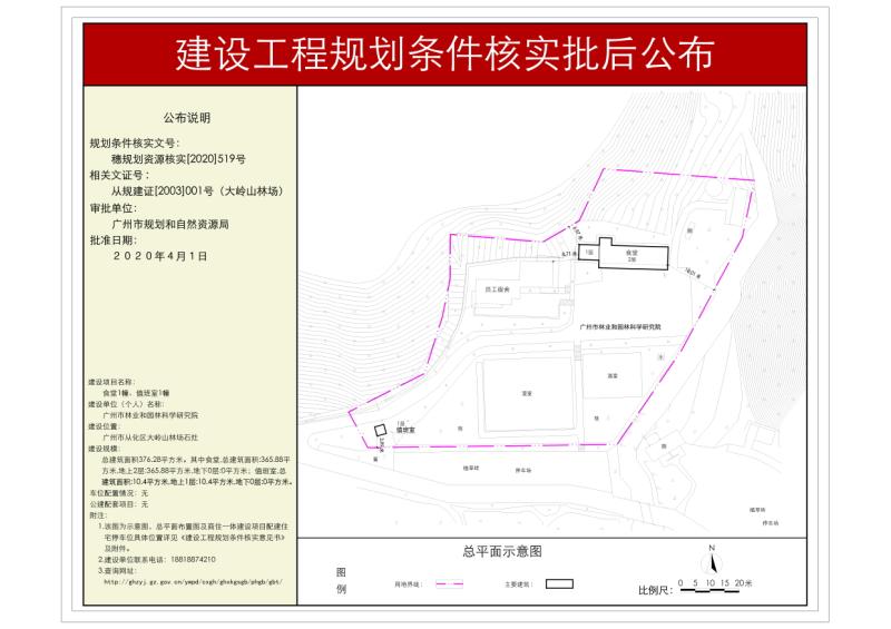穗规划资源核实[2020]519号 广州市林业和园林科学研究院食堂、值班室规划条件核实批后公布_converted_to_尺寸_800xx.jpg